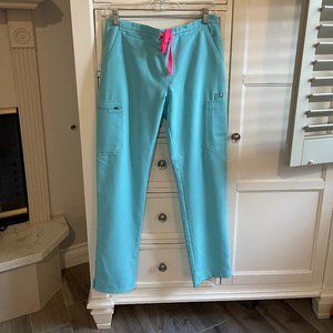 Figs Scrub Set Neon Blue Limited Color Yola Original Pant in SM/Reg -Catarina Me